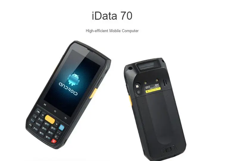 iData70 Working high efficiently through extremely speedy data collection 4G PDA 5000mAh Battery Platform Module structure 9
