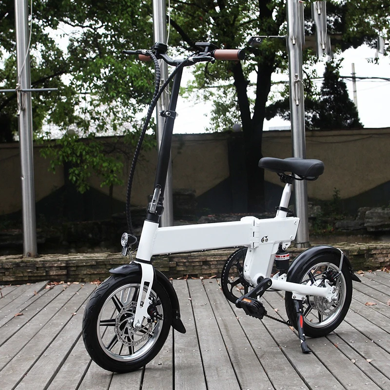 Best 14inch folded PAS electric bicycle for outdoor ,serviceable,portable,36V*250W,tire ebike,exercise and fitness gym 3
