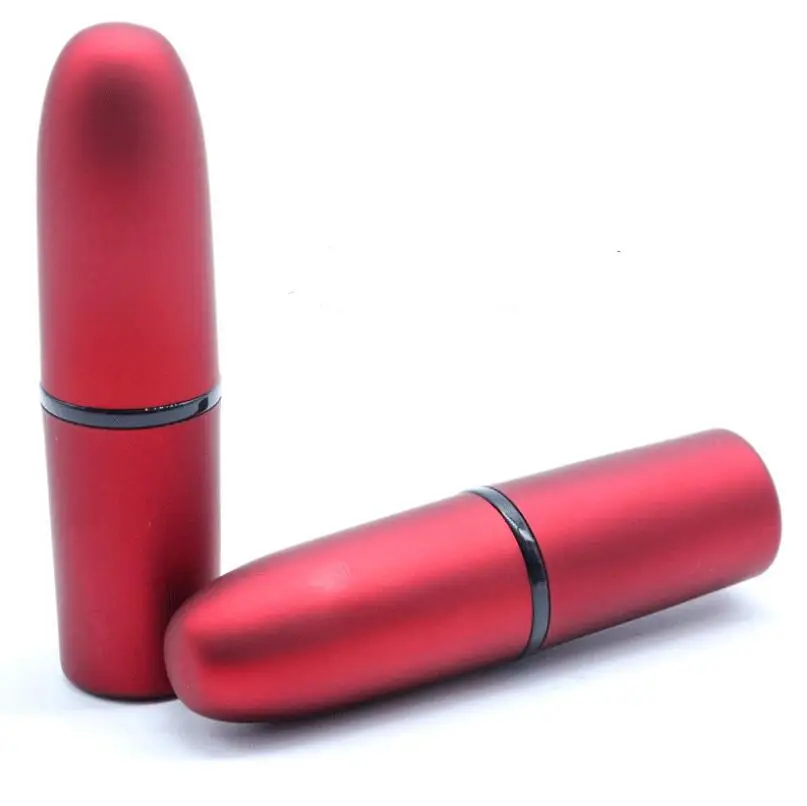 2018 Fashion Empty red bullet shaped lipstick tube lip gloss tube Lip Balm Tube with 12.1mm