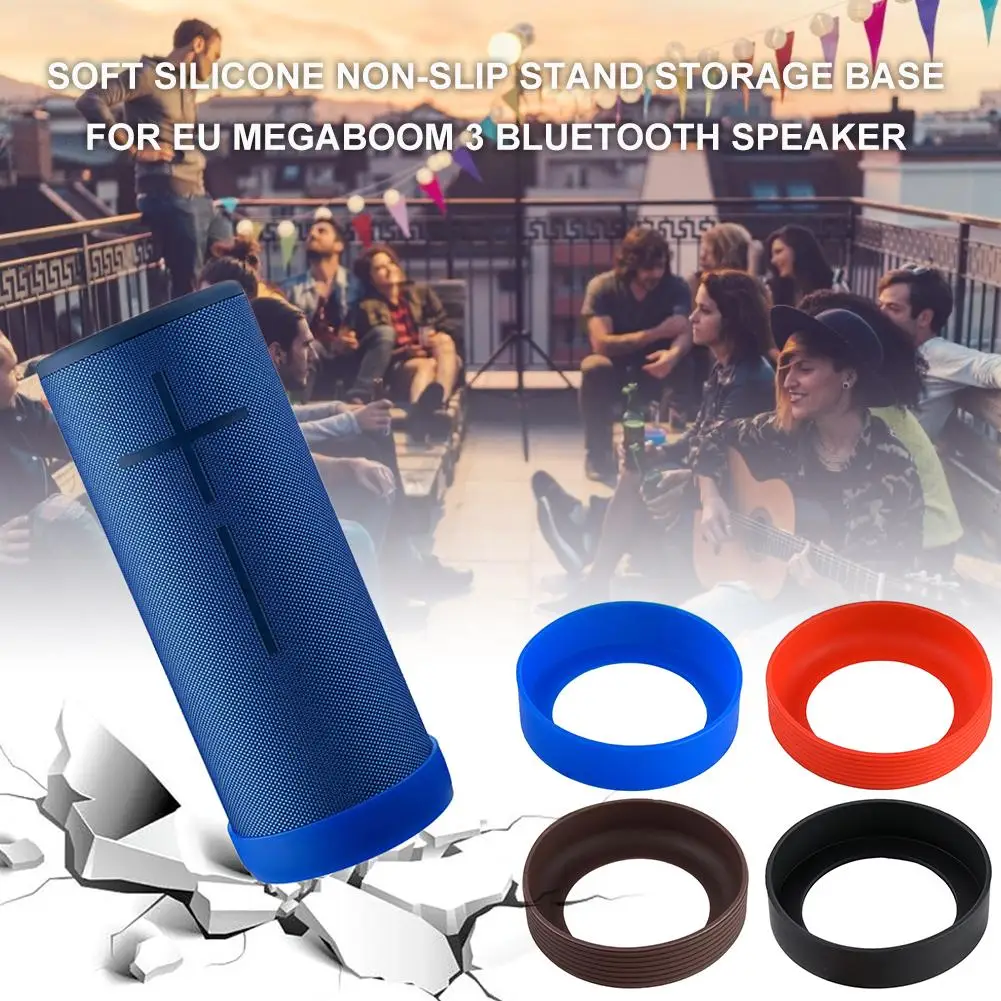 

Soft Silicone Non-Slip Stand Storage Base for EU Megaboom 3 Bluetooth Speaker