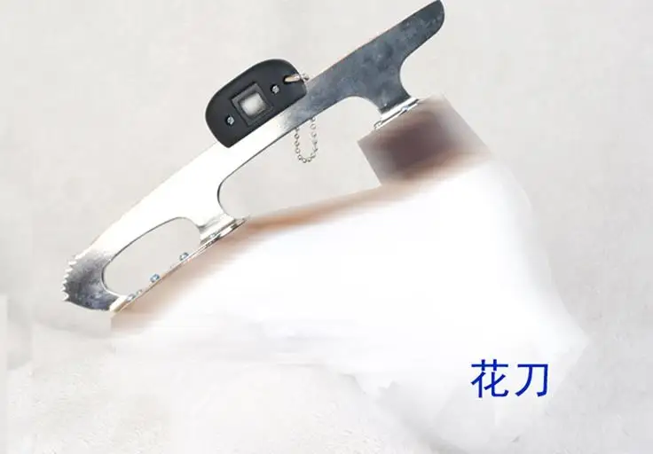 1pcs Ice skate sharpening machine Skate Sharpener Whetstone Ball-nosed figure skate shoes hone hand-edged Groove Sharpener skat