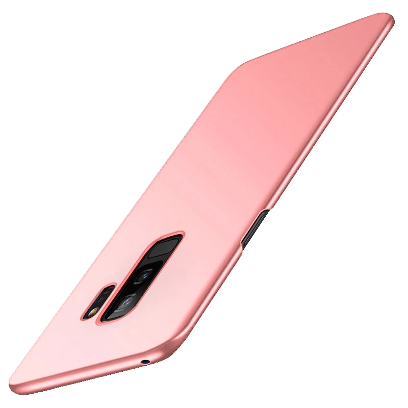KEEZEA 50 шт. телефон чехлы для samsung S9 S9 Plus ультра тонкий телефон назад Прозрачная крышка для samsung Galaxy s9 плюс отправить по DHL - Цвет: Rose Golden