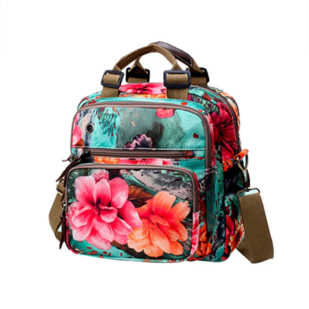 

Maison Fabre Women Waterproof Nylon Mummy Bags Large Capacity Travel Backpack female Satchel Tide flower Mummy Bags dropshipping