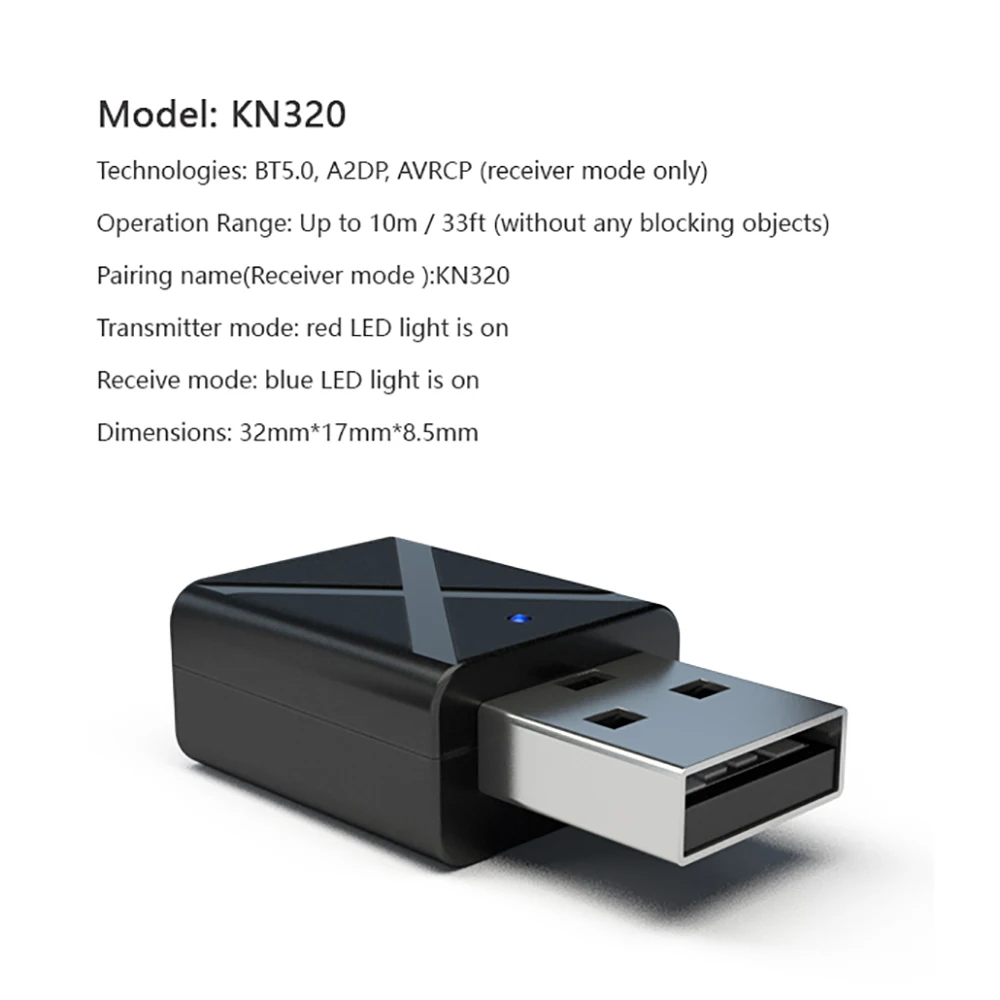 KEBIDU 5,0 USB беспроводной приемник передатчики 2 в 1 Bluetooth аудио музыка стерео адаптер ключ для ТВ PC динамик наушников