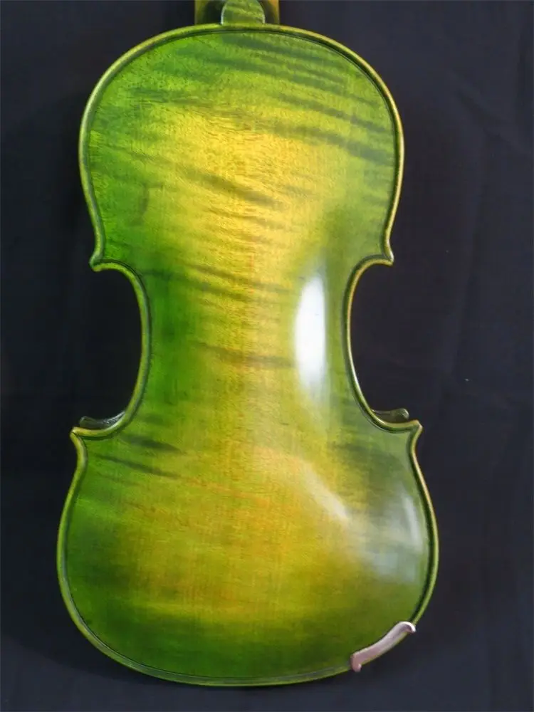 Hand made SONG Strad style Green color 7 strings 4/4 violin, Great