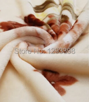 

150cm200cmJirong blanket thickening coral child warm winter  air cover flannel sheets