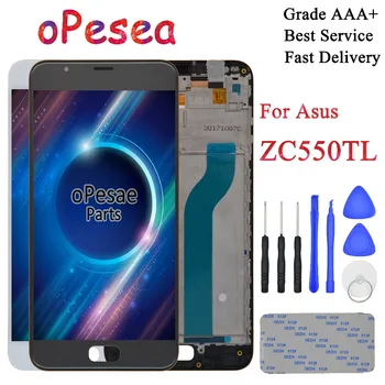 

oPesea 5.5'' For ASUS Zenfone 4 Max Plus ZC550TL X015D Full LCD Display Panel Touch Screen Digitizer Glass Assembly Replacement