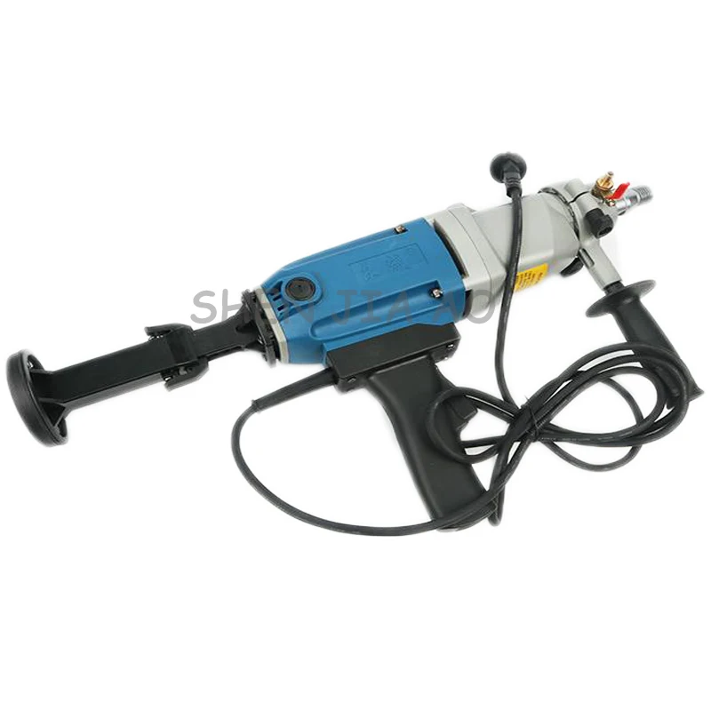 Hand-held electric diamond drill 1800W strong motor three speed regulating concrete drilling core electric water drill 220V 1PC
