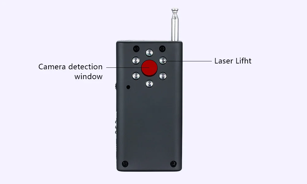 Fuers, полный диапазон сигнала, лазерный детектор, вибрация, светодиодный, мигающий детектор, GSM устройство, искатель, личная защита конфиденциальности, безопасность