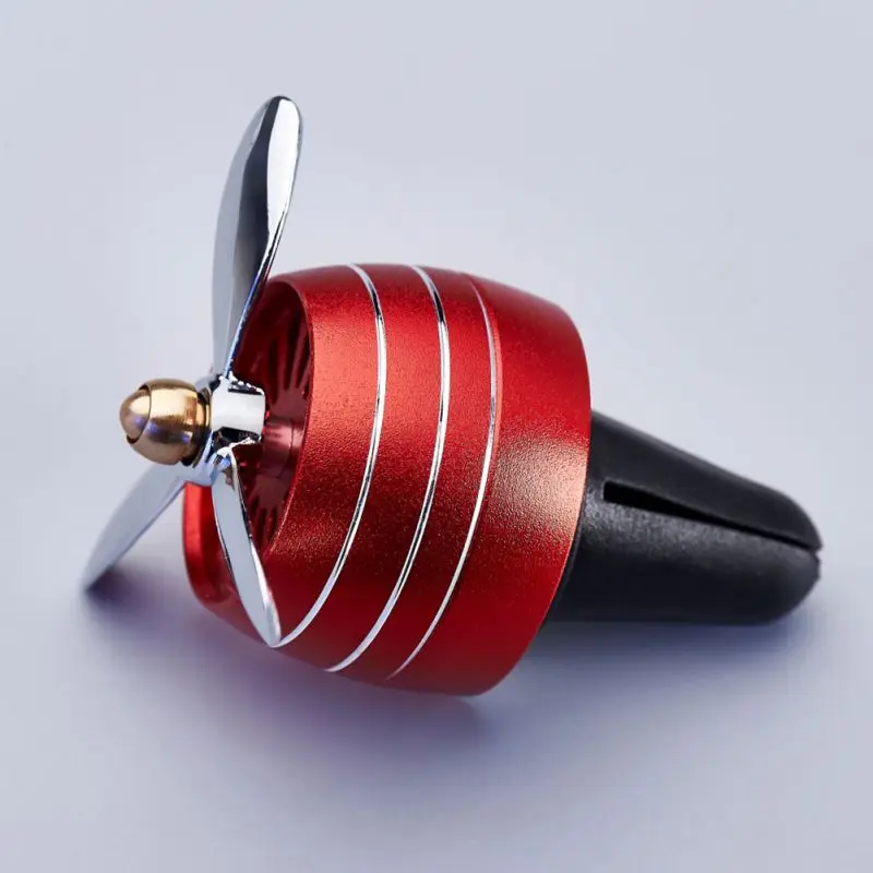 

New Air Force 3 Propeller Aroma Auto Vents Outlet Fragrance Clip Air Freshener Essential Oil Diffuser Car Dashboard Decoration