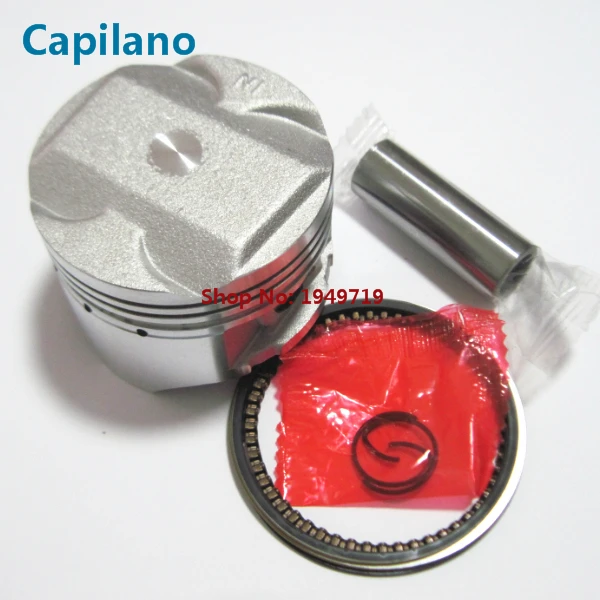 

motorcycle VF125 piston kit with piston ring 56.5mm for Daelim 125cc VF 125 engine spare parts (4 valve piston)