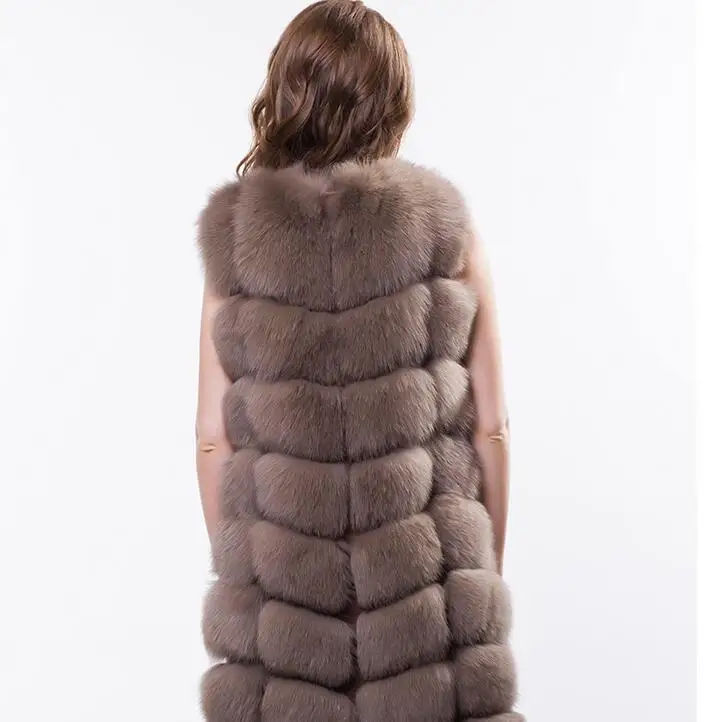 S M L XL XXL Winter fur coat long section 2016 new fashion leather 100% imported fur coat fox fur vest jacket S M L XL XXL Winter fur coat long section 2016 new fashion leather 100% imported fur coat fox fur vest jacket