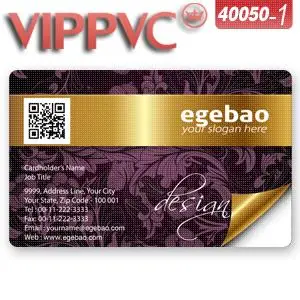 

a40050 Business card template for PVC Card 0.38mm business card