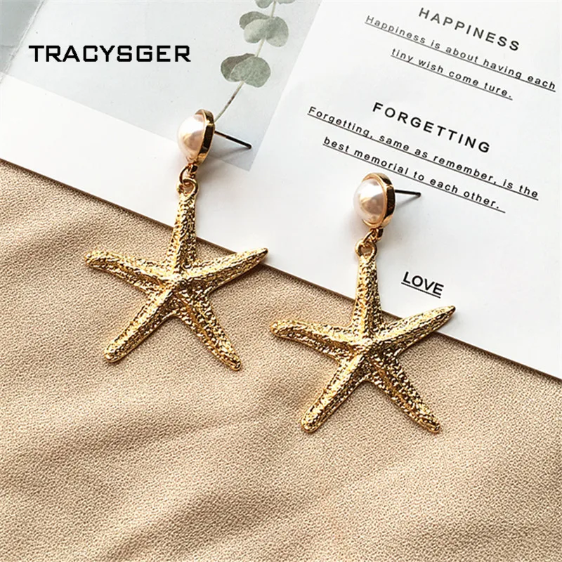 DT-84594/TRACYSGER/серьги в виде морской звезды | Украшения и аксессуары