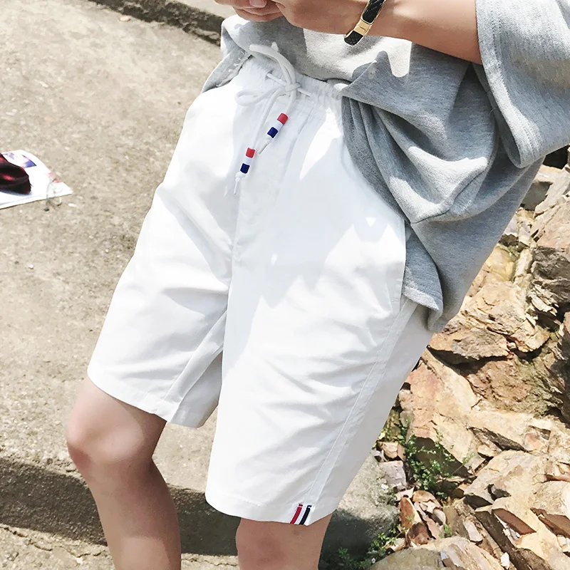 NEW 2019 Summer men's shorts loose casual Preppy striped hip hop Drawstring elastic wiast teenagers beach shorts plus size 5XL NEW 2019 Summer men's shorts loose casual Preppy striped hip hop Drawstring elastic wiast teenagers beach shorts plus size 5XL