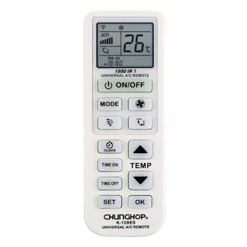 

CHUNGHOP Universal A/C controller Air Conditioner air conditioning remote control K-108es USE FOR TOSHIBA PANASONIC SANYO