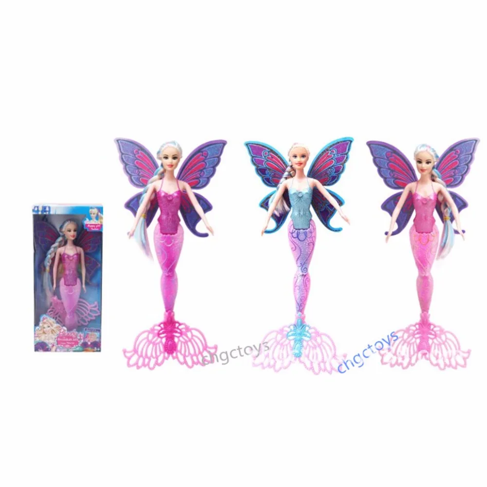 swimming ariel doll