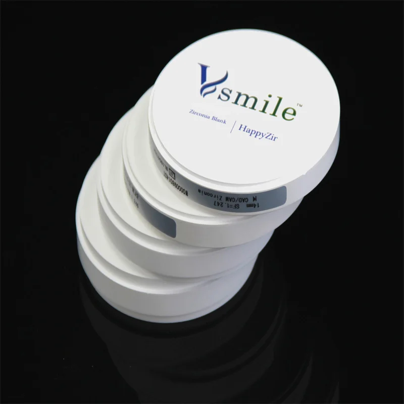 Dental Zirconia Block Open CAD CAM System High translucent zirconia 98 95 71 mm 2