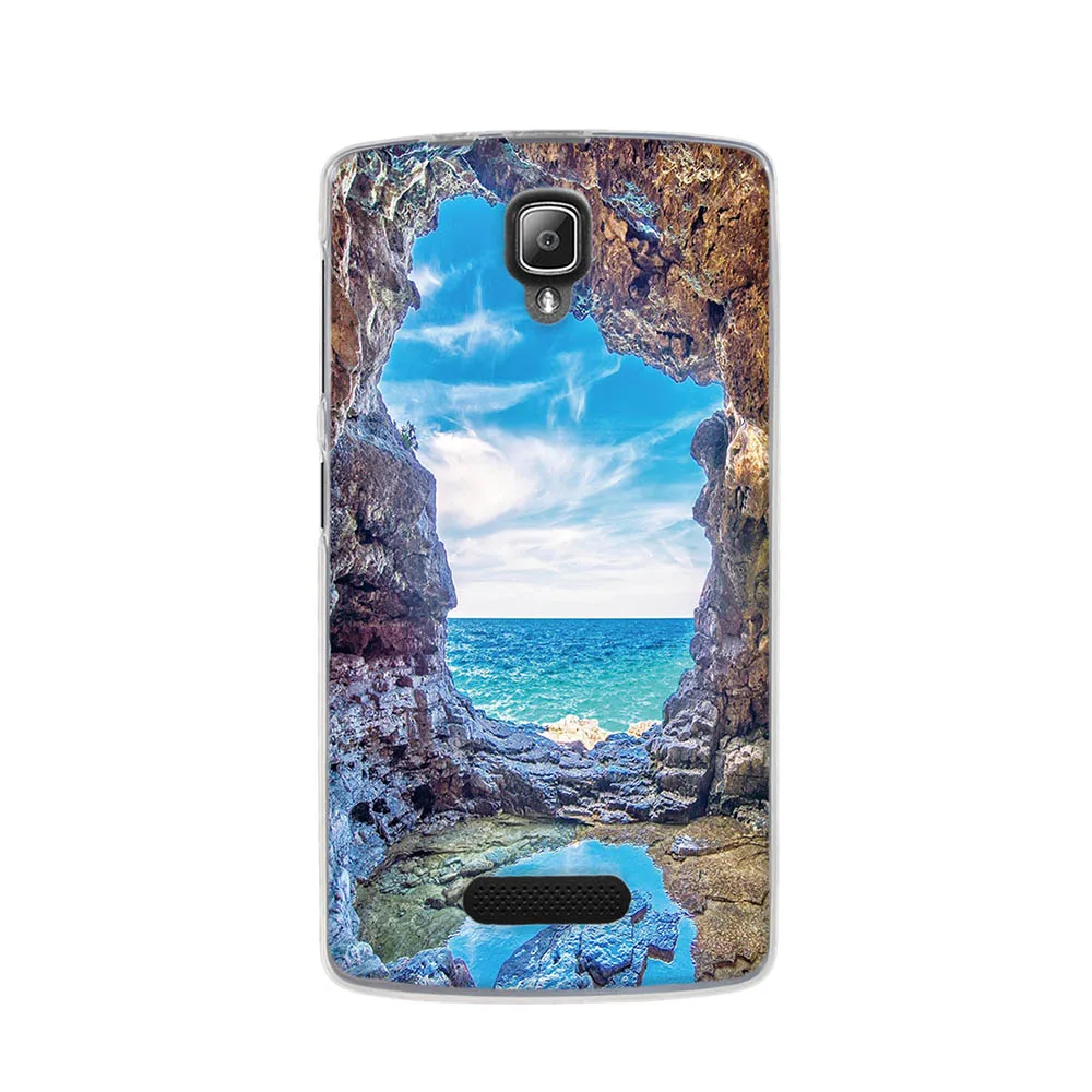 Ультратонкий чехол из ТПУ для lenovo A2010, 4,5 дюйма, задняя крышка для телефона lenovo A2010, мягкий силиконовый чехол s, чехол для lenovo A 2010 - Цвет: 23