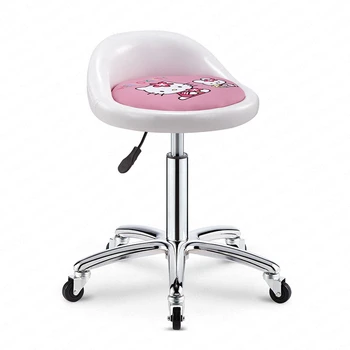 

B Bar chair can be raised and lowered rotating chair Massager chair stool front reception chair