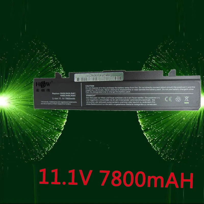 

HSW 9cells Laptop Battery for SAMSUNG R428 R429 R430 R467 R468 R528 R560 AA-PB9NC6W AA-PB9MC6W AA-PL9NC6B AA-PB9NC6B bateria
