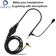 Для Sennheiser HD598 HD518 HD558 HD599 HD569 кабель для наушников Игра бум наушники микрофон гарнитура линейный кабель для Xbox One PC