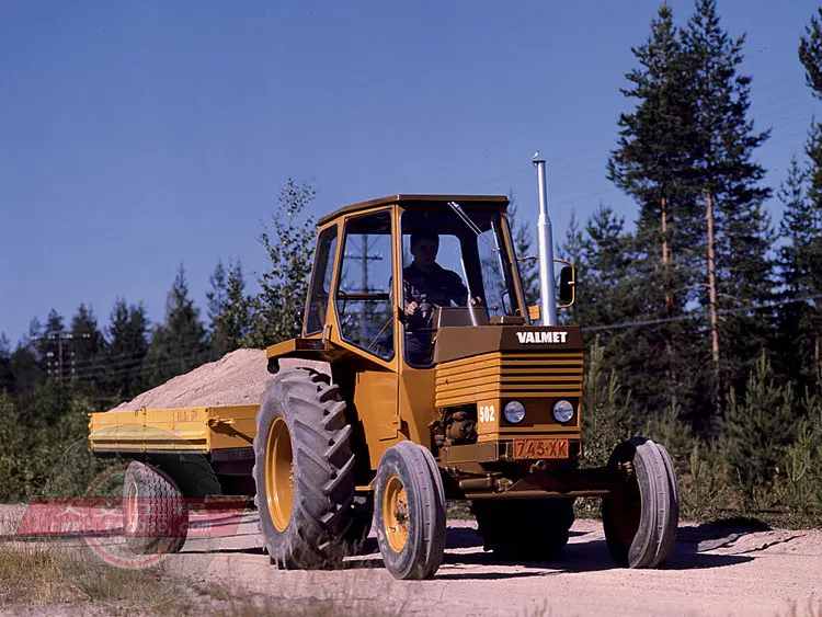 Valmet 502 Valmet сельскохозяйственный трактор сплав модель автомобиля коллекция подарок Французский UH 1:16