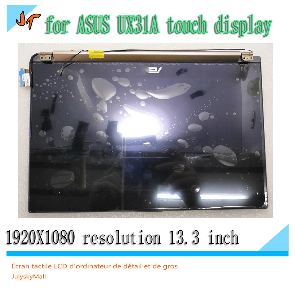 

Original 13.3 inches for ASUS UX31A UX31T UX31L touch LCD monitor 1920 * 1080 FHD touch N133HSG-F31