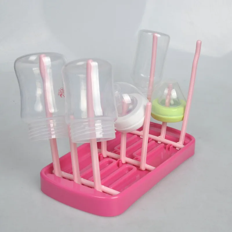 

Detachable Feeding Drying Racks Tree Shape Cleaning Baby Bottle Hanger Shelf Pacifier Nipple Cup Holder Storage