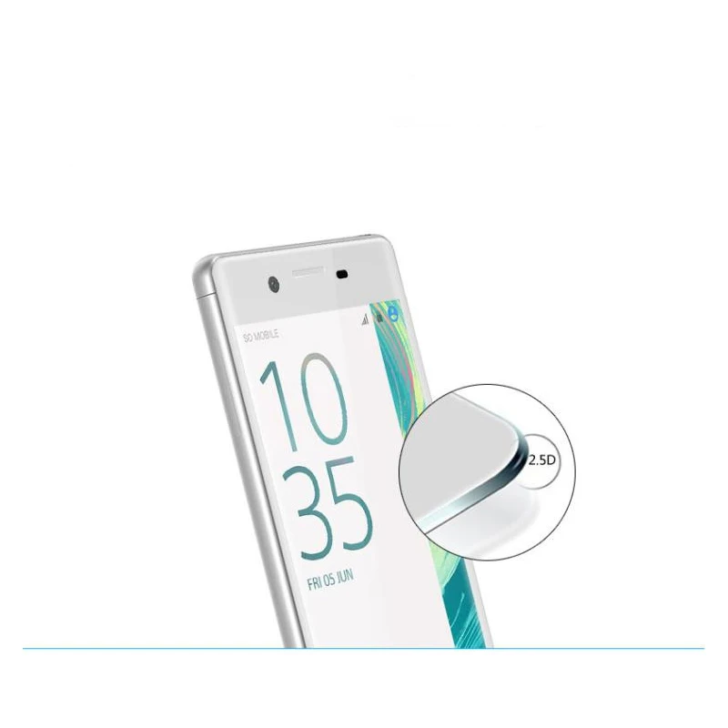 Закаленное стекло с полным покрытием для Sony Xperia XZS XZ Premium X Compact XA XA1