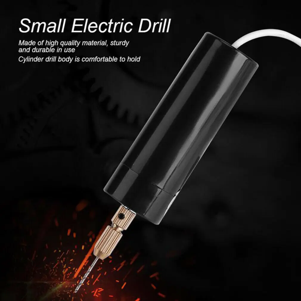 

Micro Electric Hand tool Drill Adjustable Variable Speed Electric Set Mini Drill