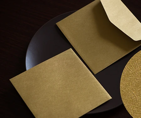 50 шт. Персонализированные Акриловые Роскошные уникальный день Приглашения Свадебные Приглашения - Цвет: With Gold envelope