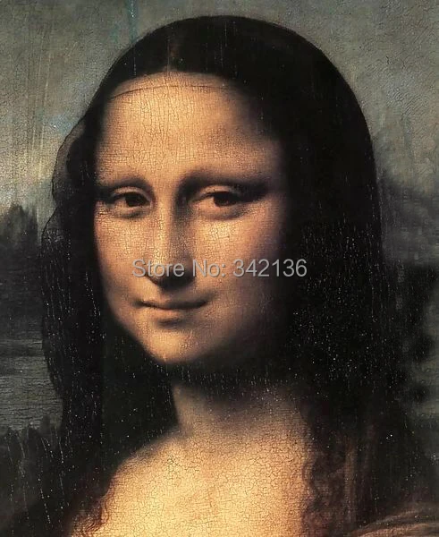 

Mona Lisa oil painting Reproduction oil painting on canvas Leonardo Da Vinci artwork for living room wall decoration No Frame