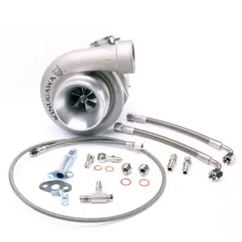 

Kinugawa Ball Bearing Turbocharger 4" GT3582R AR.82 V-Band In/Outlet Stainless Turbine Housing