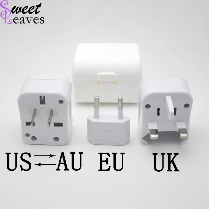 

Universal International Travel AC Power Converter Adapter Plug Socket Brazil Russia China Israel Australia US UK EU AU AC Plug