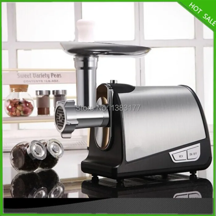 

free shipping multifunctional stainless steel meat grinder commerical meat grinder electric meat mincer