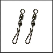 200 шт./лот Роллинг Поворотный с висит оснастки рыболовные снасти рыболовные крючки Разъем рыбалка поворачивается с оснасткой