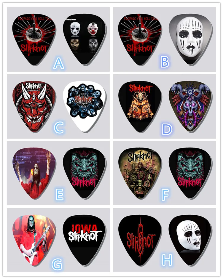 Buy Free shipping rock red and black guitar picks from Reliable guitar picks