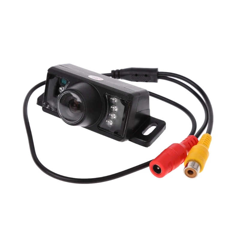 OOTDTY 2,4G беспроводной задний вид автомобиля резервная камера 7LED ИК Ночное Видение парковочный комплект водонепроницаемый