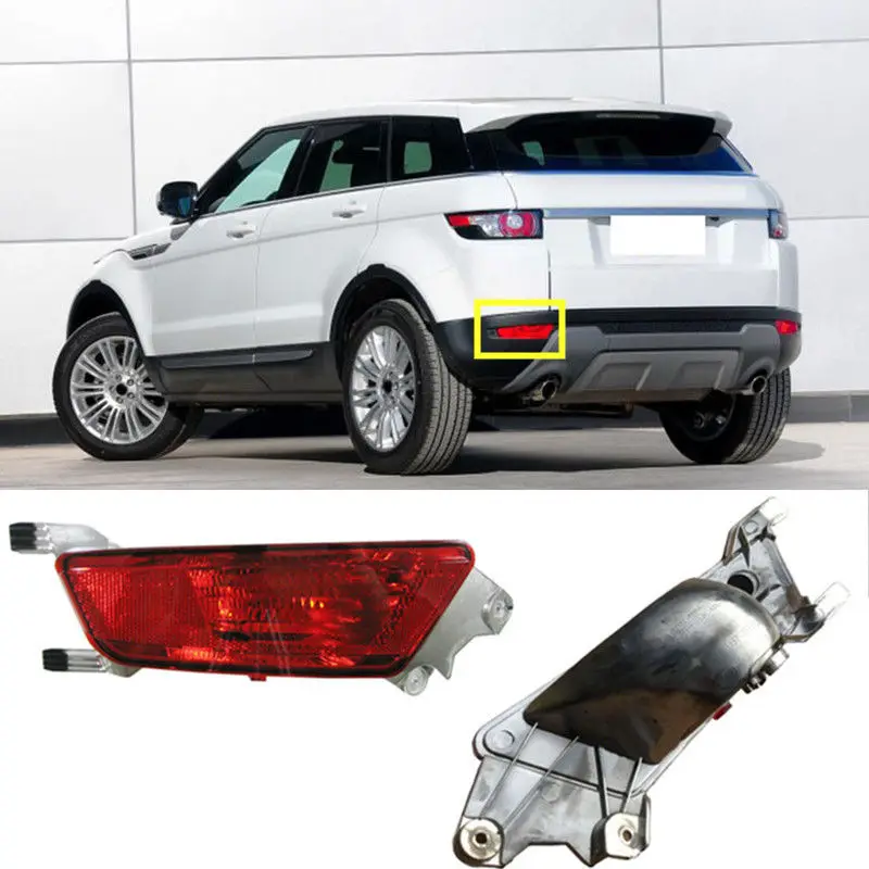 

For Range Rover Evoque 2011-2016 1PC Left Rear fog lamp Reflective cover