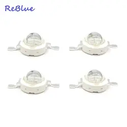 ReBlue 25 шт. светодио дный Светодиодная лампа для выращивания Фито лампа полный светодио дный спектр LED 660nm акварисветодио дный умный