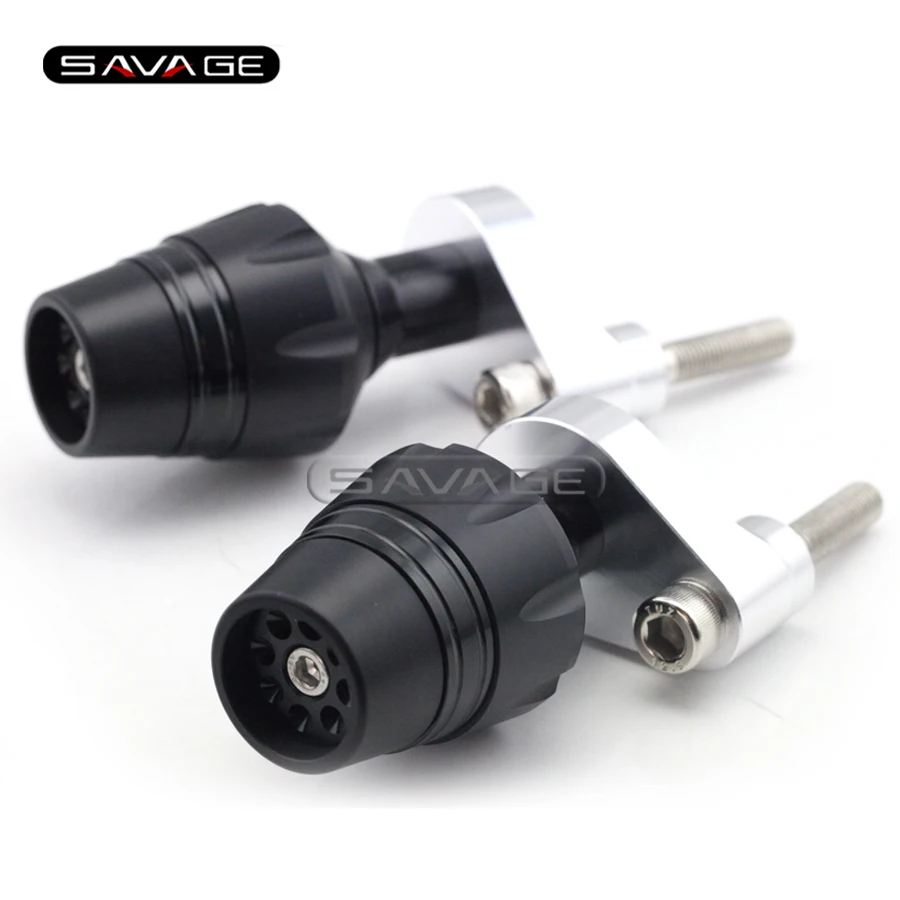 

For YAMAHA YZFR6 YZF-R6 2014-2015 Black Motorcycle Frame Sliders Crash Protector Bobbins Falling Protection