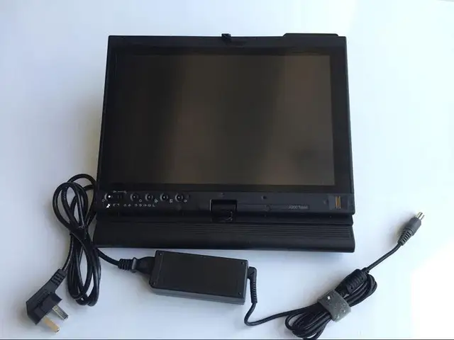 Best Price car diagnostic computer thinkpad x200t pc touch screen ram 4g used laptop can choose hdd with battery for mb star c4 c5 for icom