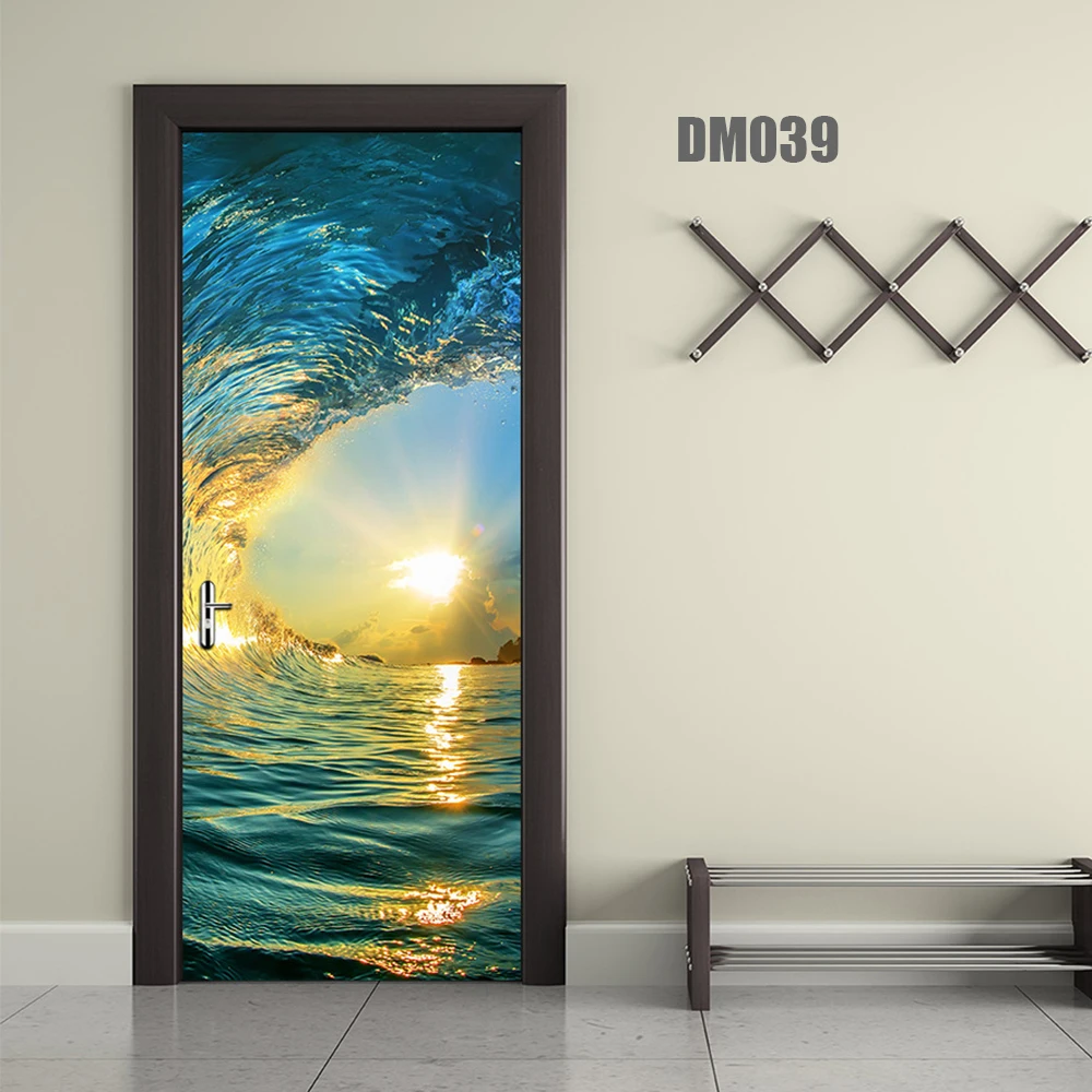 Наклейка s portes decoratives 3d стикер на дверь украшение дома 77 см* 200 см обои на дверь mt083 3d стикер на дверь