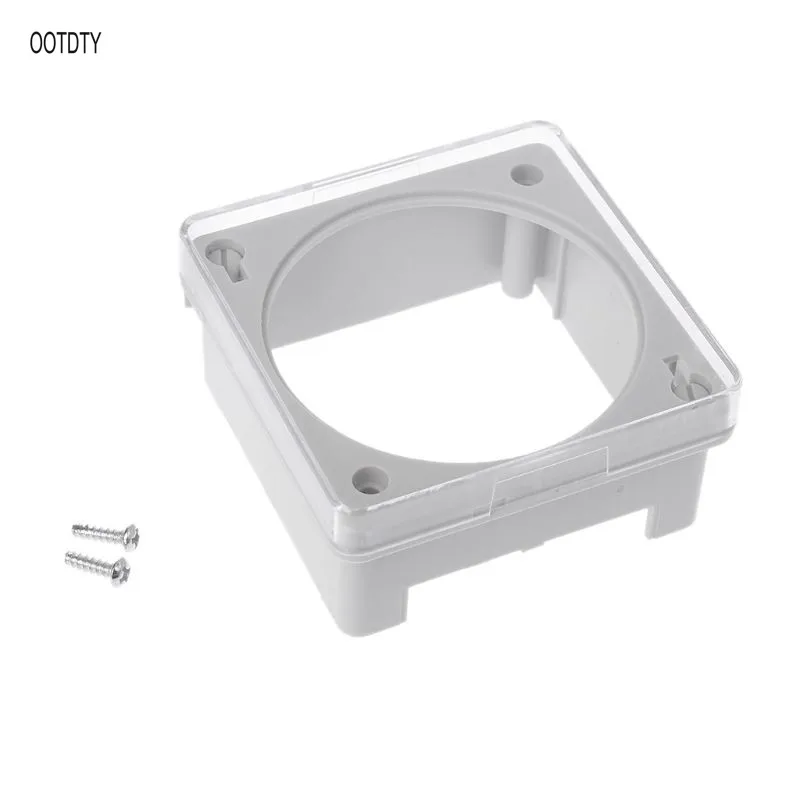 

Panel Mounting Plastic Transparent Case Waterproof Cover Enclosure Protection for Time Switch Timer TM618 CN101 CN101A L701