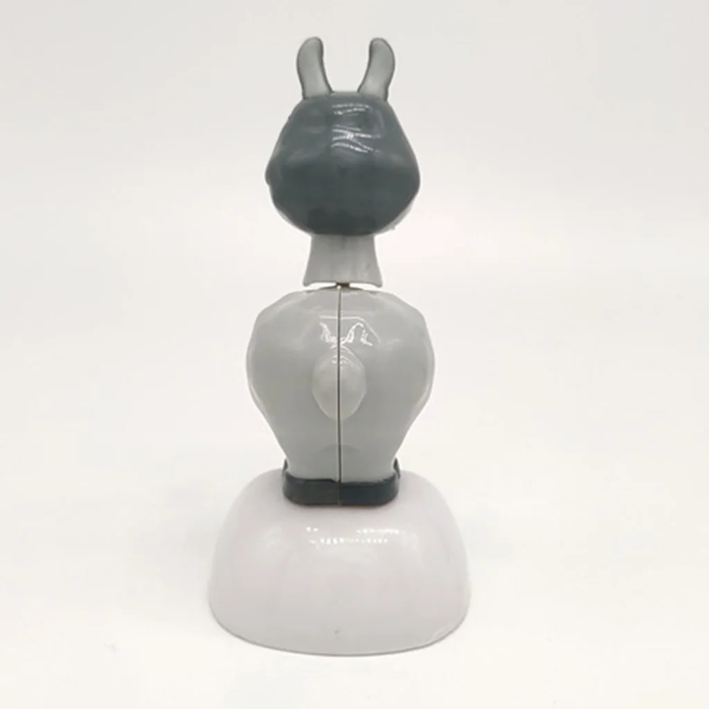 Fun Solar Powered Dancing Alpaca Animal Figurine - Swing Figure Model Educational Solar Toy Desk Decoration