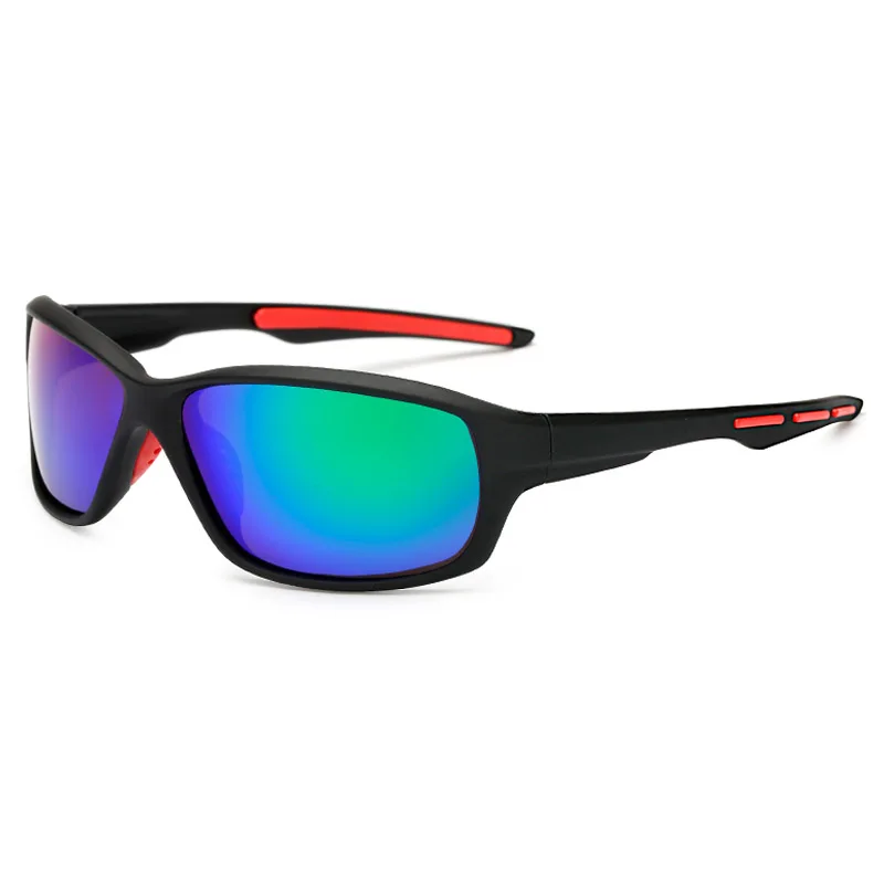 Мужские поляризованные солнцезащитные очки Классический фирменный дизайн мужские солнцезащитные очки для вождения квадратные очки с зеркальным покрытием UV400 оттенки очки Oculos de sol - Цвет линз: 04