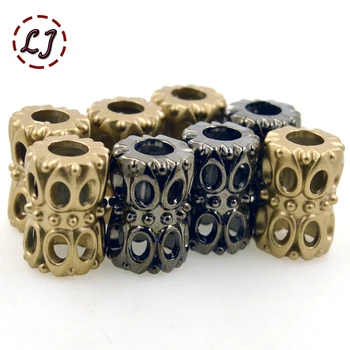 

10pcs/lot high quality gold black decoration cord end stopper Toggle Clip for Paracord Bag Sports Wear Shoes garment accseeories