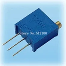 100 шт./лот потенциометр 502 5 K 503 50 K 504 500 K Ом 3296 3296w-502 подстроечный потенциометр горшок резисторы для поверхностного монтажа