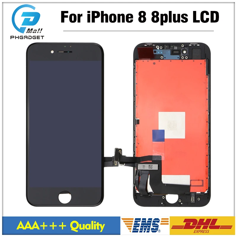 10 pcs/lot AAA Quality Touch Screen + Display LCD For iPhone 8 8plus 8P Digitize Assembly free shipping DHL | Мобильные телефоны и